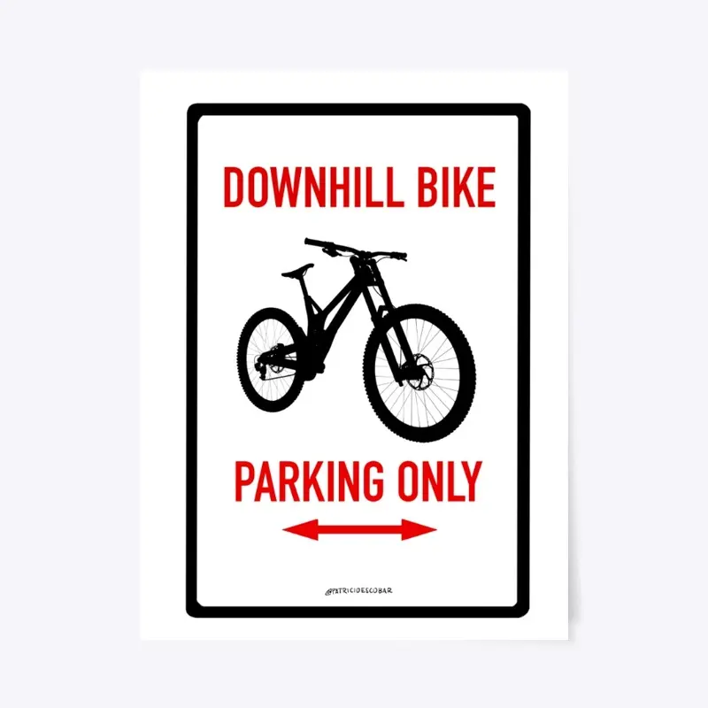 Downhill parking white